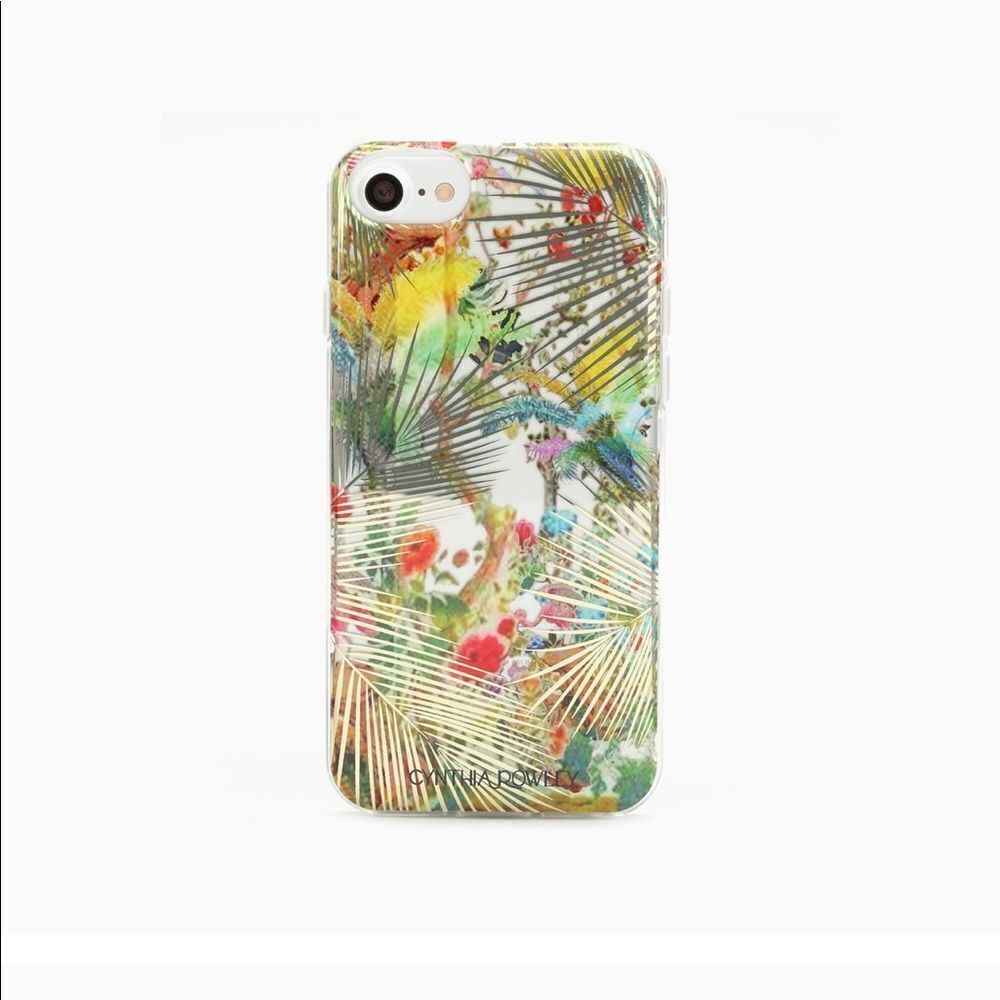 💜 Cynthia Rowley Tropical Palm Tree Phone Case for‎ iPhone 6 Plus 7 plus 
Nwt